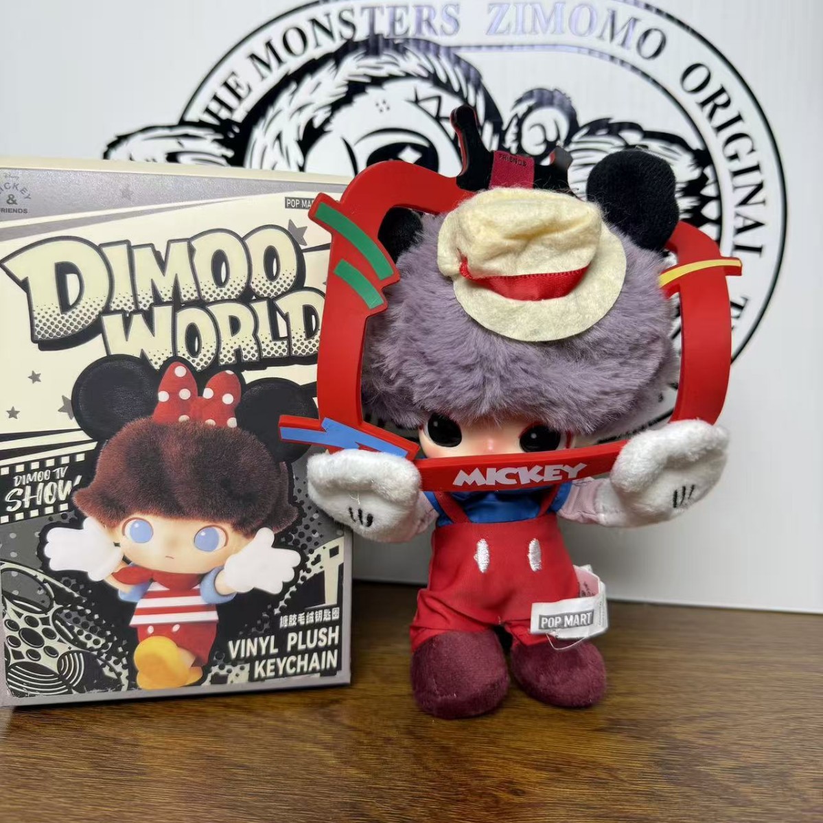 现货高品质迪莫一代玩具DIMOO系列公仔联名可爱搪胶毛绒盲盒