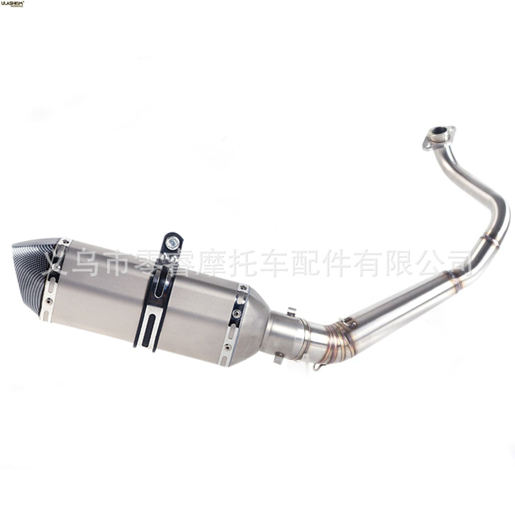 Motorcycle Modified Exhaust Pipe Suitable for Honda Pcx125 Pcx150 Stainless Steel Exhaust Pipe
