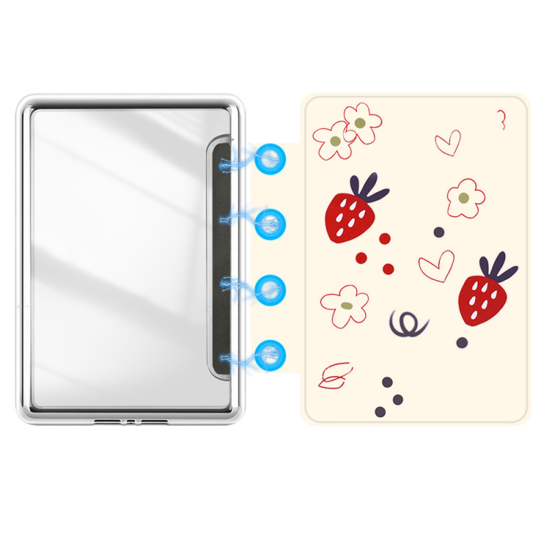Suitable for Kindle Colorsoft 7/Kpw6/Kpw5/Kobo/Tolino Transparent Shell with Magnetic Side Attachment