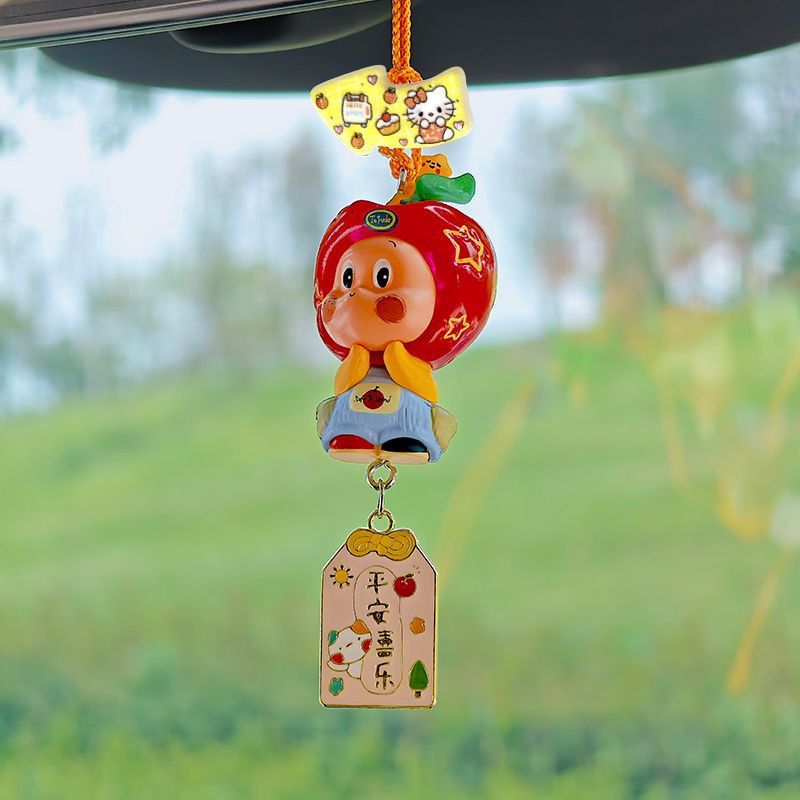 Bubble Mart Star People Car Hanging Ornament for Rearview Mirror, Car Interior Decoration Pendant, Gift for Girls, New Car