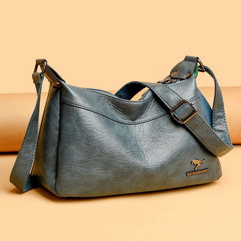 Bolso de mujer 2023 nuevo bolso de mujer de mediana edad estilo coreano simple elegante bolso de mensajero de hombro moda portátil pequeño bolso cuadrado