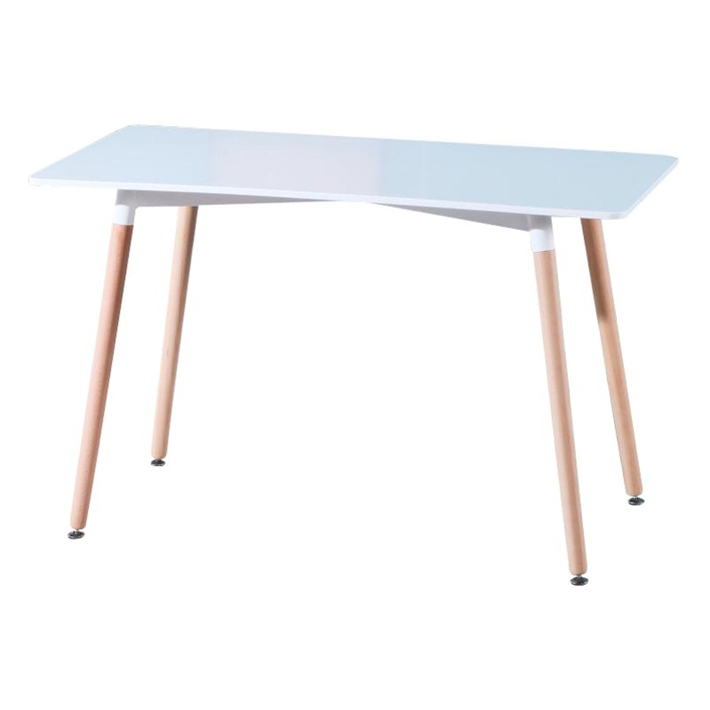 Mesa de Comedor y Negociación de Madera Sólida, Desmontable, para Sala de Estar