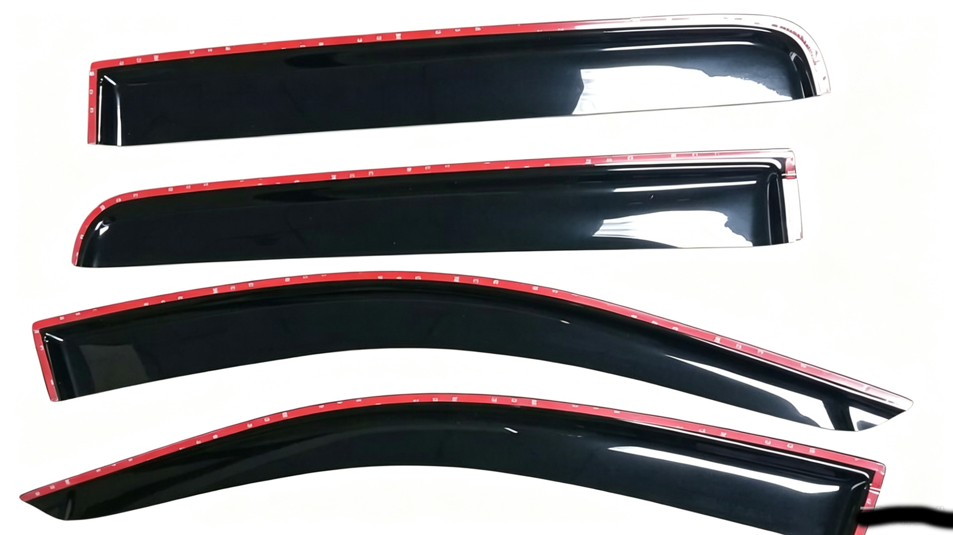 Suitable for Ford RANGER T6 T7 T8 2012-2021, rain visors for car windows, pickup truck modification, rain protection