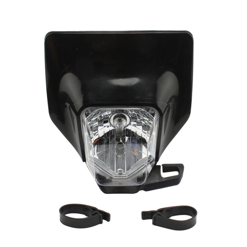 Husqvarna White Off-Road Motorcycle Modified Universal Headlight Hengjian Kevis Front Headlight Assembly