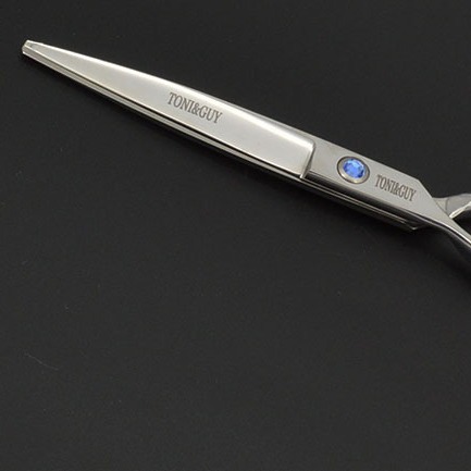 15 cm lange, fijne schaar voor het uitdunnen van de pony aan de linkerkant, rechte kappersschaar, schoonheidsschaar voor het knippen en stylen van haar._voghion.com