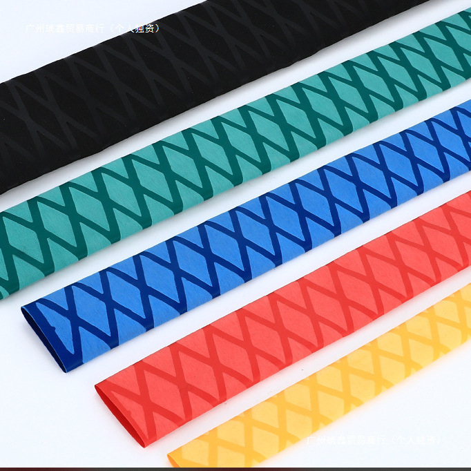 新款鱼竿缠把带手把套硅胶杆把套热缩管钓鱼缠把带防滑套管其他