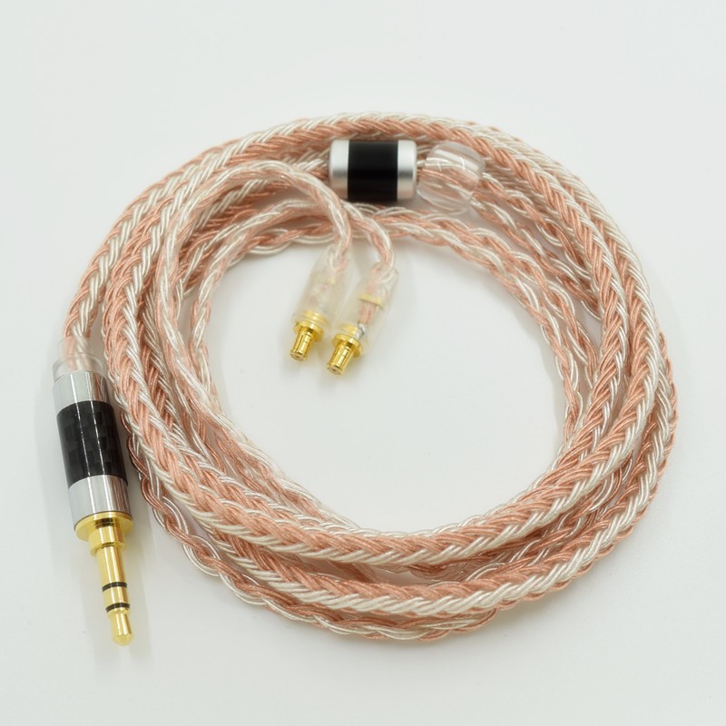 16芯镀银耳机线ls50 ls70 ls200 e50 A2DC适用铁三角耳机升级线