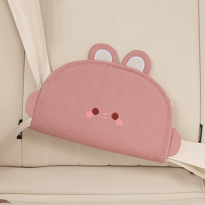 Car child safety belt: Seat belt shoulder pad - little-rabbit-regulator