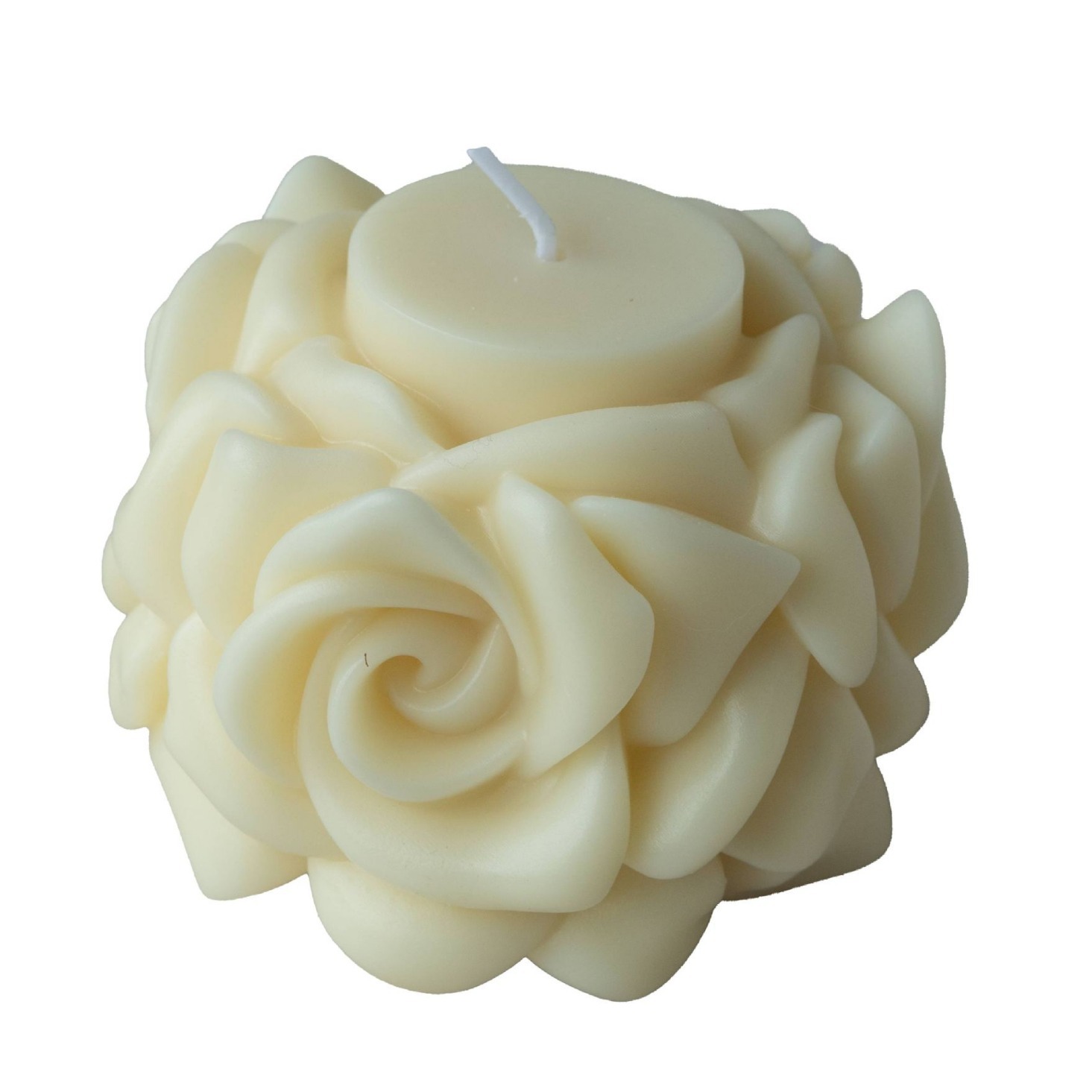 Ventas transfronterizas de rosas columnares vela de incienso regalo de mano joyas para el hogar regalo de Año Nuevo vela al por mayor