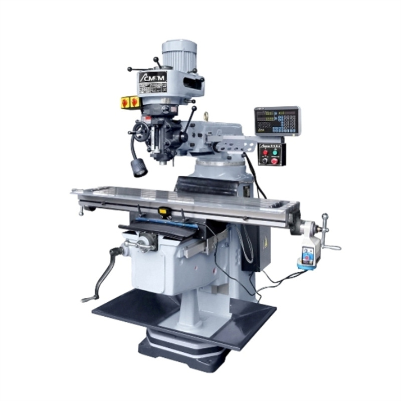 台湾丰堡艾克门FTM-X4万能摇臂式炮塔铣床床身有LOGO