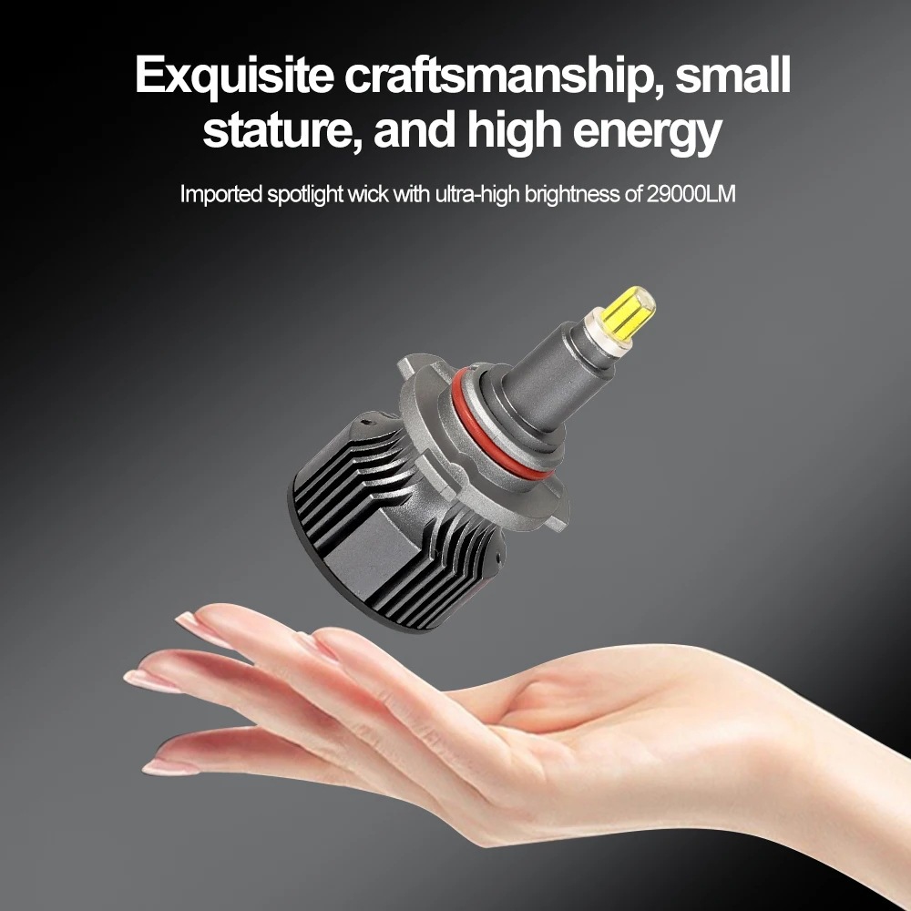 Factory direct 360 degrees six-sided light-emitting car LED lights AliExpress foreign trade explosions car bulb headlights