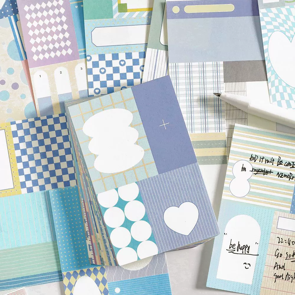 Infeel.Me буклет со свободной письменной серией минималистский мультфильм можно написать ручную книгу