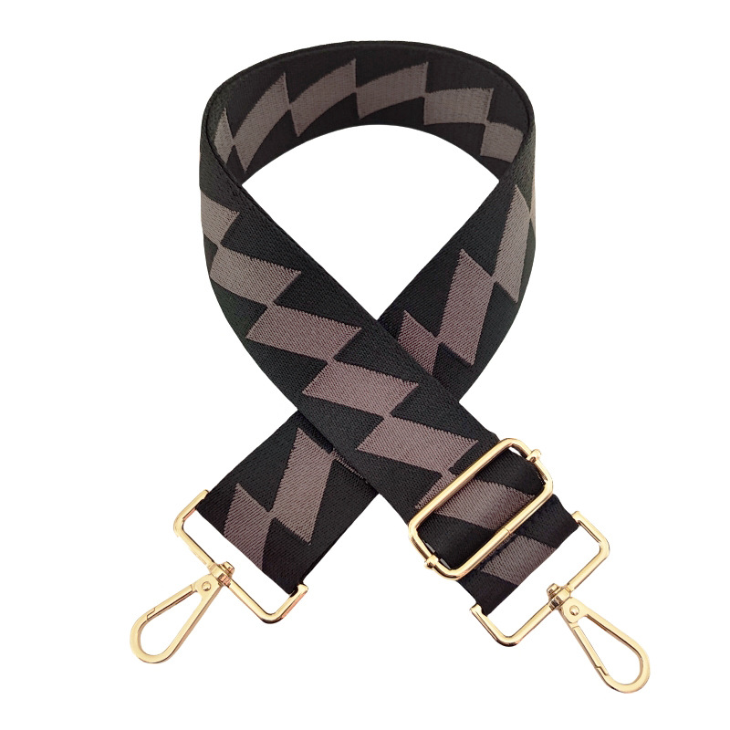 Polyester Cotton Geometric Bag Strap display picture 4