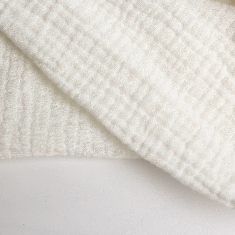 Хлопковая двухслойная марля, двухслойная креповая ткань для нагрудников, пижам и штанов для сна, ткань для детских пижам, специальная одежда для мам и малышей.