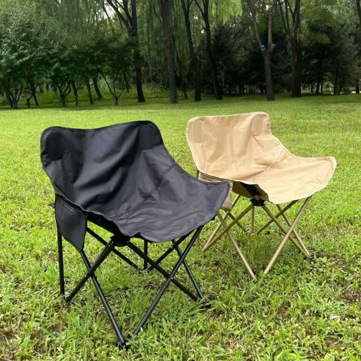 Outdoor Folding Chair Portable Leisure Chair Free Shipping Art Student Sketching Chair Beach Chair Outdoor Camping Moon Chair