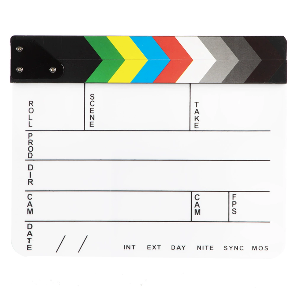 Фотопродукция реквизит English Farm Board Alley Material Color Board Director Board Creative Decoration Movie Board