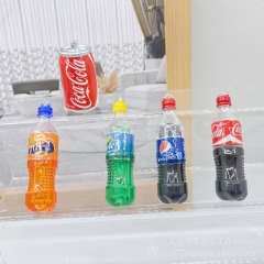 模擬コカ・コーラキーホルダーアクセサリーラブコカ・コーラアクセサリー飲料ボトルキーホルダー小さなペンダントアクセサリー