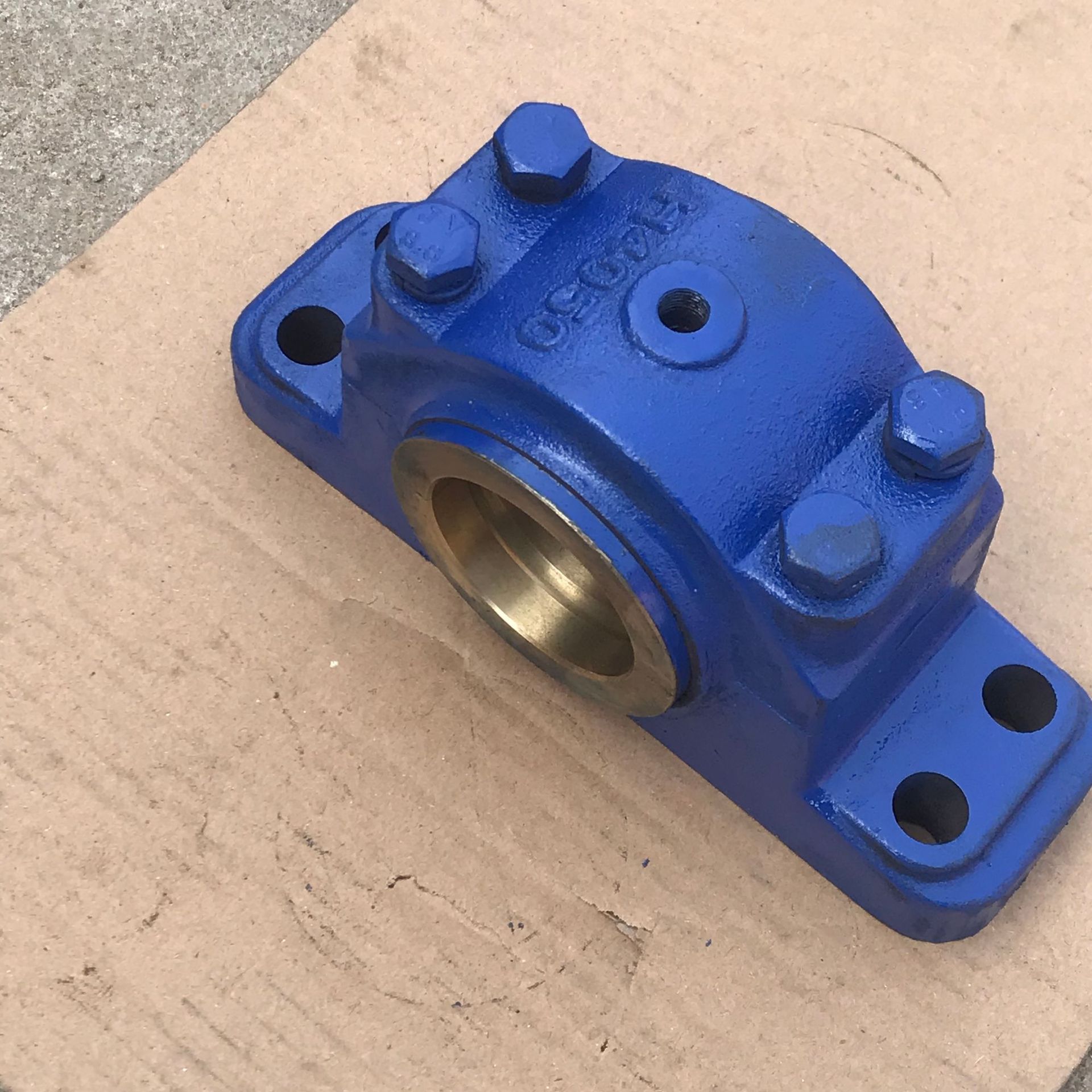 现货轴承座H4050 H4060 H4070 H4080四螺柱正滑动轴承座 工厂价格
