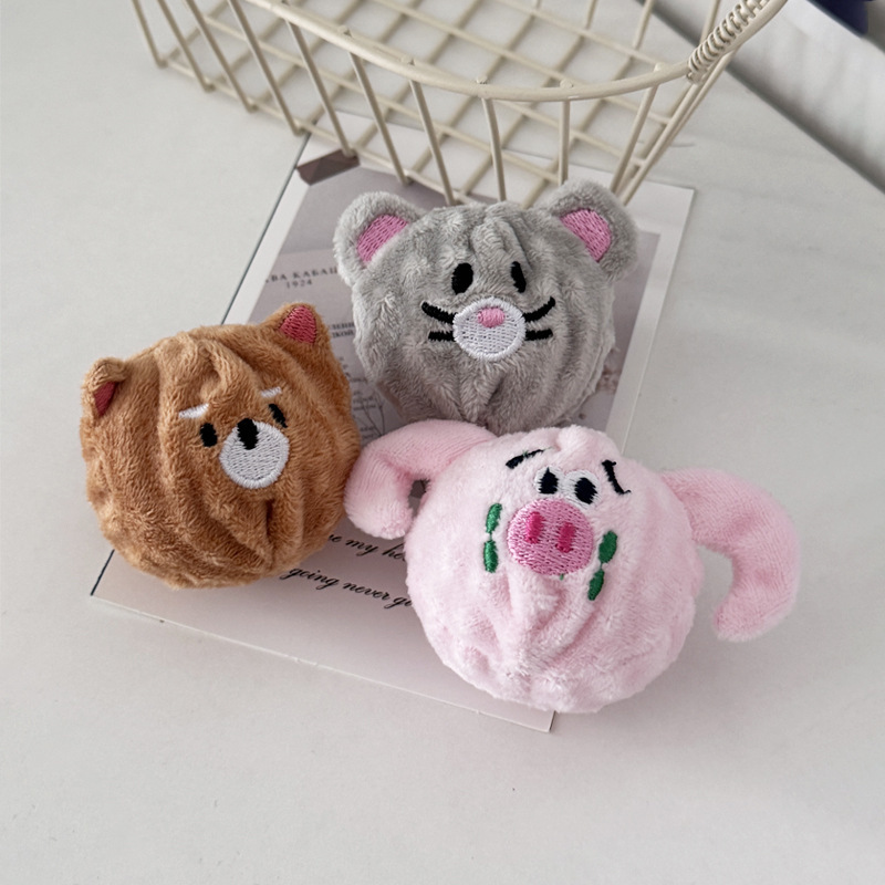 ペットの歯ぎしり、BB、かわいい動物の形をした弾むボール、音のおもちゃ、とげボール、ビションテディ、アマゾン|undefined