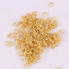 New Open and Closed Jump Ring Necklace Bracelet Connection Ring DIY Jewelry Accessories Fastener Handmade Material Wholesale