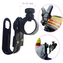 导轨消防救援头盔侧灯帽夹子手电筒帽子侧灯支架卡口灯架