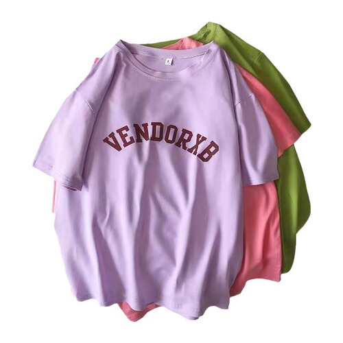 2 yuan stock tail goods t-shirt, summer Korean-style short-sleeved t-shirt for women, Alibaba street clothing wholesale website