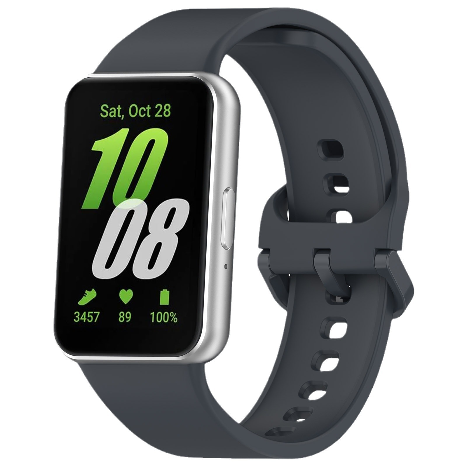 Suitable for the official same style of metal head grain of the Samsung Galaxy Fit3 SM-R390 watch strap undefined