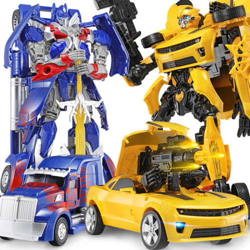 Transforming car model, robot version of the movie 