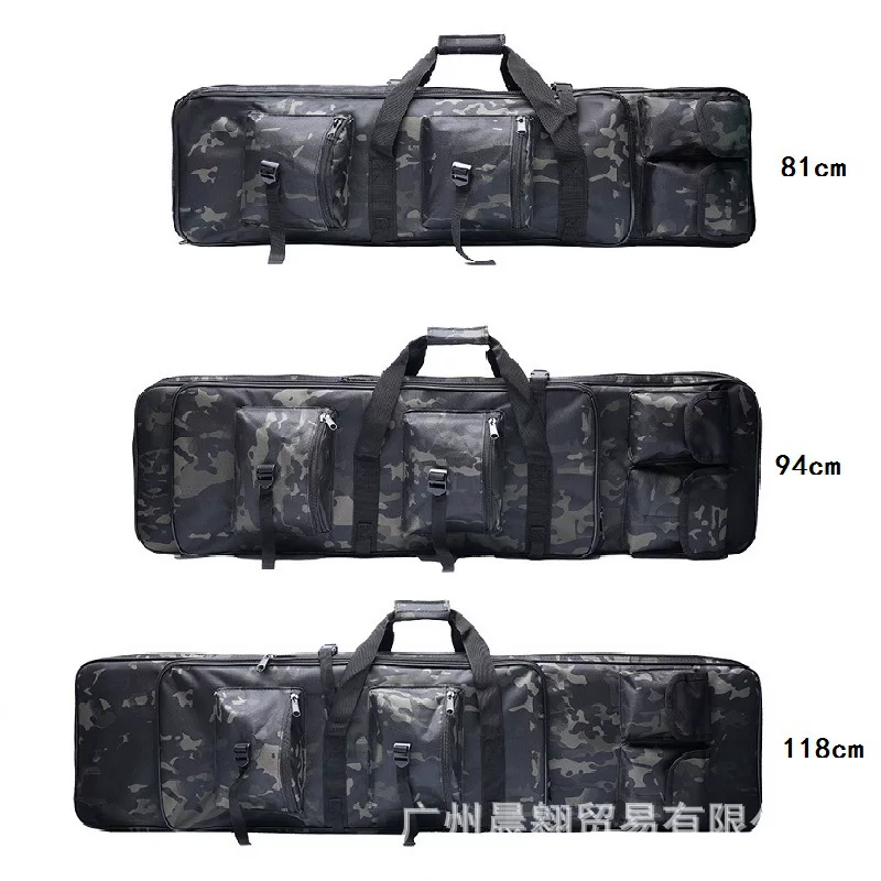 Tactical gun bag multi -function CS gun pack accessories fishing gear bag double -layer handicon mother bag