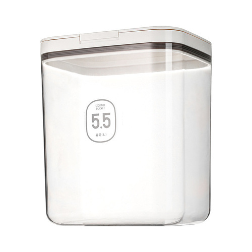 Large-capacity pet food storage bucket, insect-proof and moisture-proof food storage bucket, cat and dog food storage flip-top food-grade storage bucket