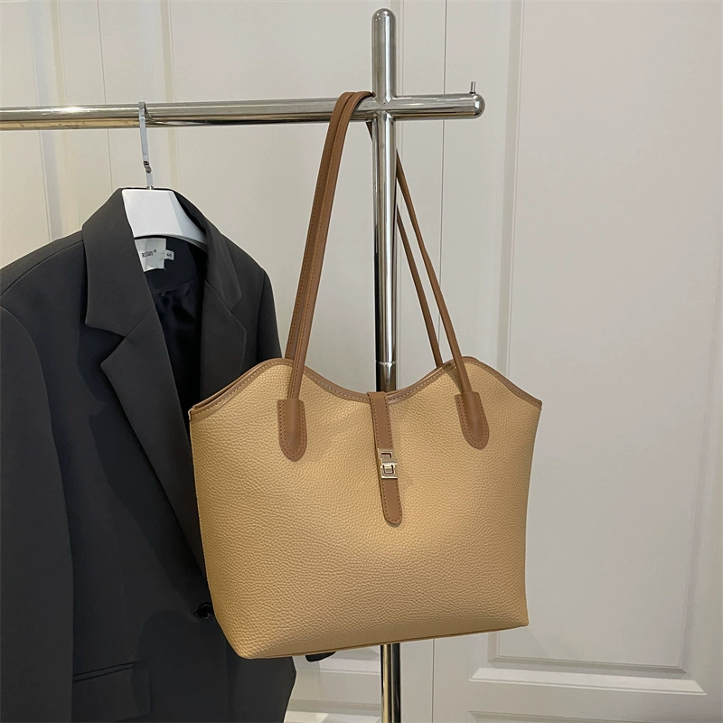 Shoulder Bag, capacious universal one-shoulder tote for leisure, multiple colors
