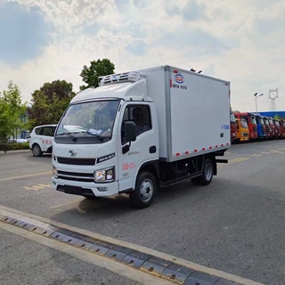 上汽跃进福运S80国六柴油冷藏车(厢长3.5米 容积12立方) 冷藏车