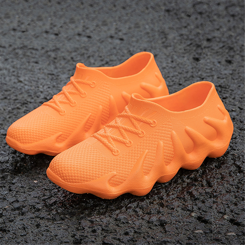 218 오렌지 신발 신발 정사이즈