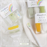 Быстросохнущая одежда на водной основе, отрывной лак для ногтей, радужный гель-лак, масляная краска, без сушки в лампе, долговременный эффект