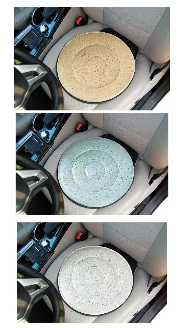 Cross-Border Rotating Car Seat Cushion for the Elderly and Pregnant Women, Portable, Multi-Functional, Mobile Seat Cushion for All Seasons