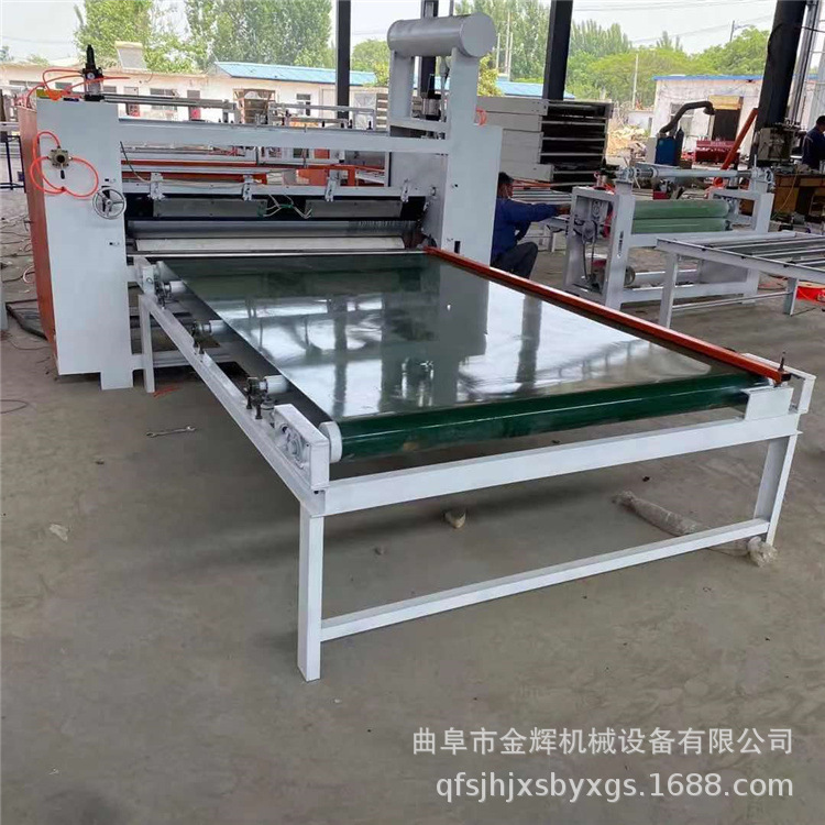 JH-1320型贴纸机 密度板贴纸机价格 刨花板贴面机生产厂家