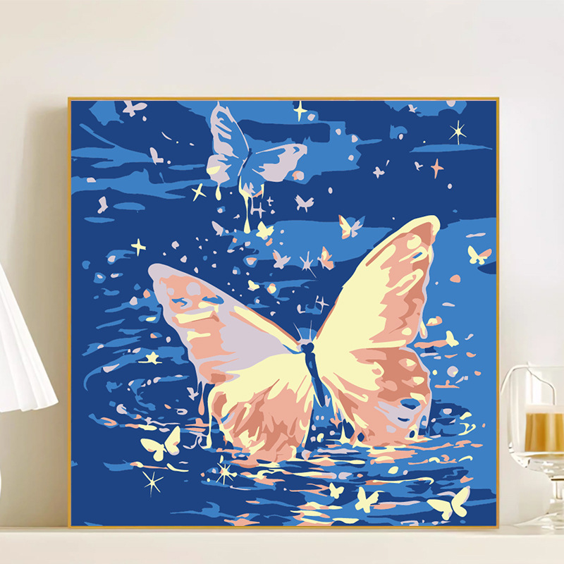 LL123 / 20*20CM（画笔+颜料+绷好内框）