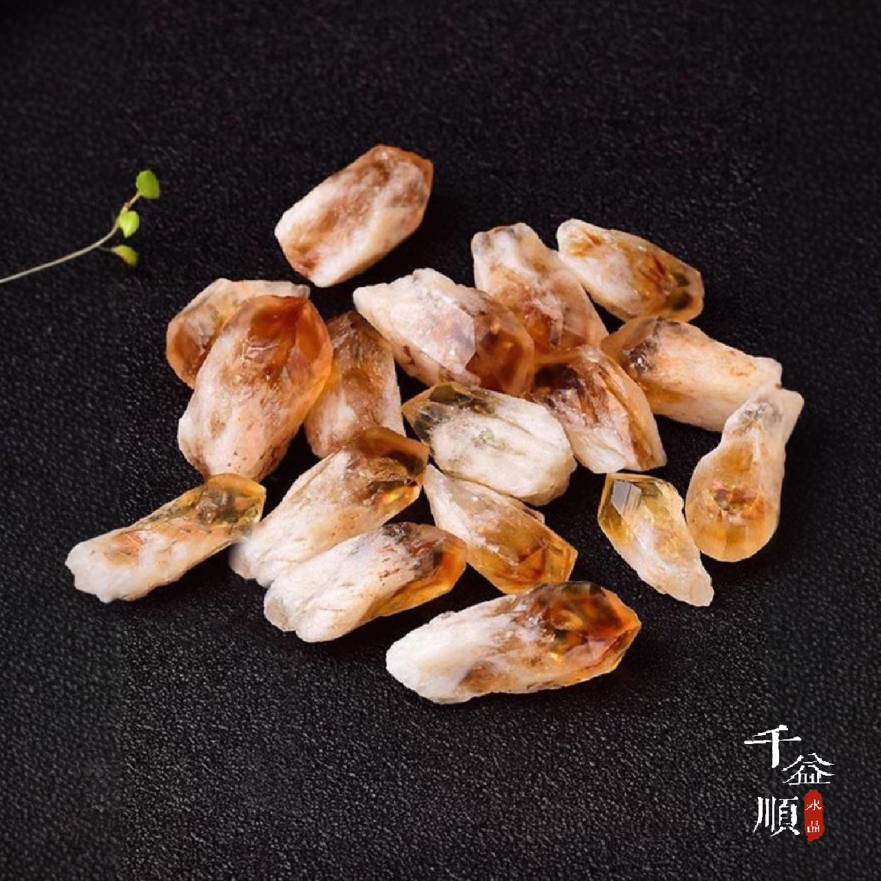 厂家供应巴西黄水晶芽水晶碎石批发 造景风水 鱼缸盆栽装饰材料