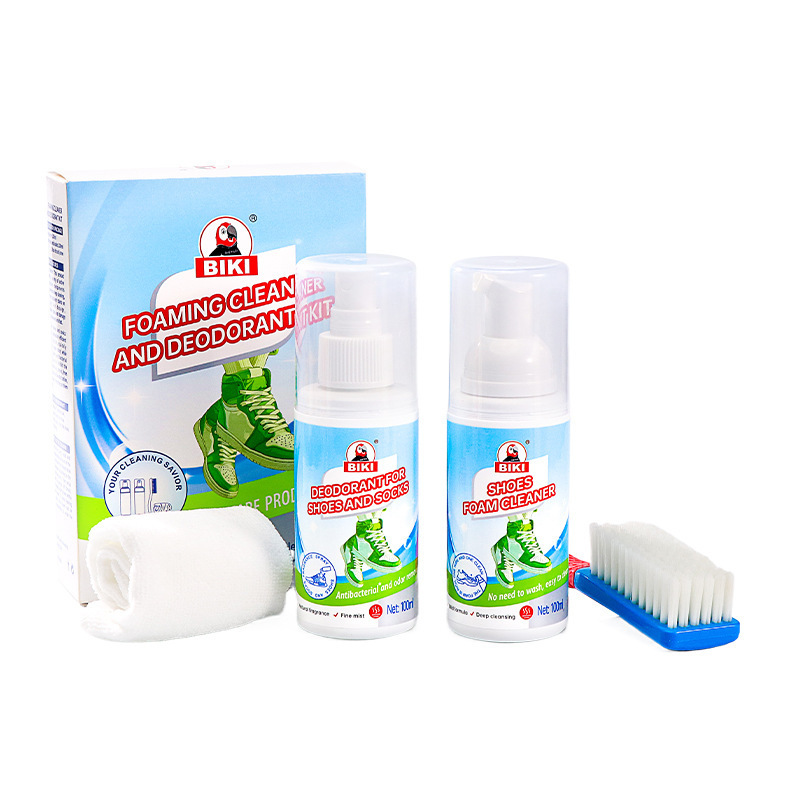 BK2236 juego de limpieza de zapatos móviles de tres partes