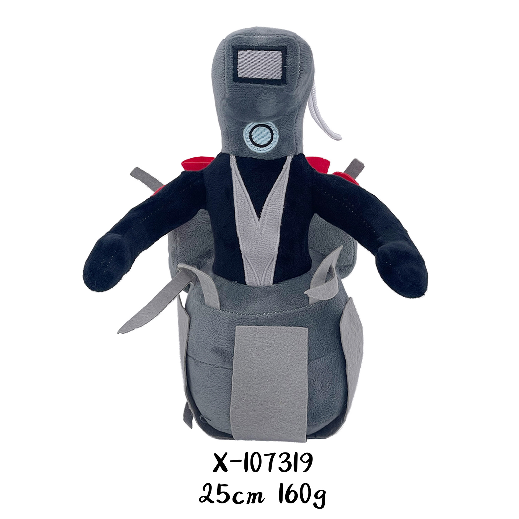 Hombre de baño toilet skibidi transfronterizo vs hombre de vigilancia Muñeca de audio Muñeca Juguete de peluche Spot