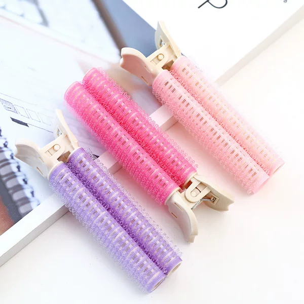 Yoshida Hair Root Volumizing Clip-In Air Bangs, Lazy Curlers for High Crown, Self-Adhesive Invisible Hairpieces