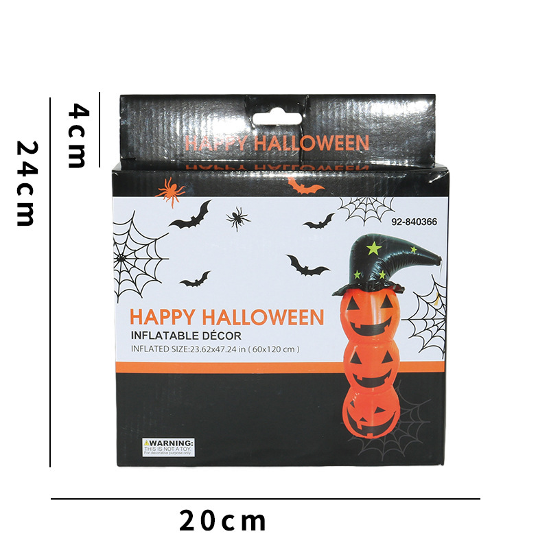 ハロウィンの屋外の置物の空気入れのカボチャの頭の幽霊の場所の配置の道具のハロウィンの庭の空気入れの装飾品|undefined