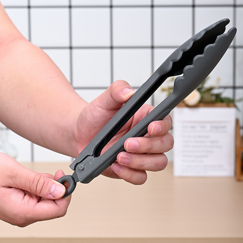 Clip de barbacoa de plástico completo, herramienta anti-escaldado de cocina de acero inoxidable resistente a altas temperaturas, clip de pan para productos horneados