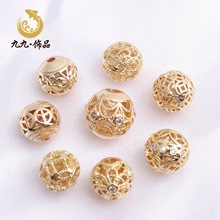 14k����ɫ��ʯ�U����diy����A��ɢ���ֹ��Ʒ