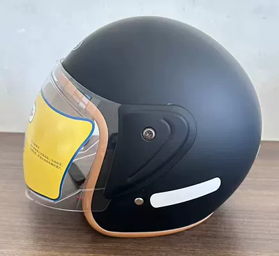 seasons universal battery car half helmet — Motosiklet kaskı (dəbilqə) - matte-black