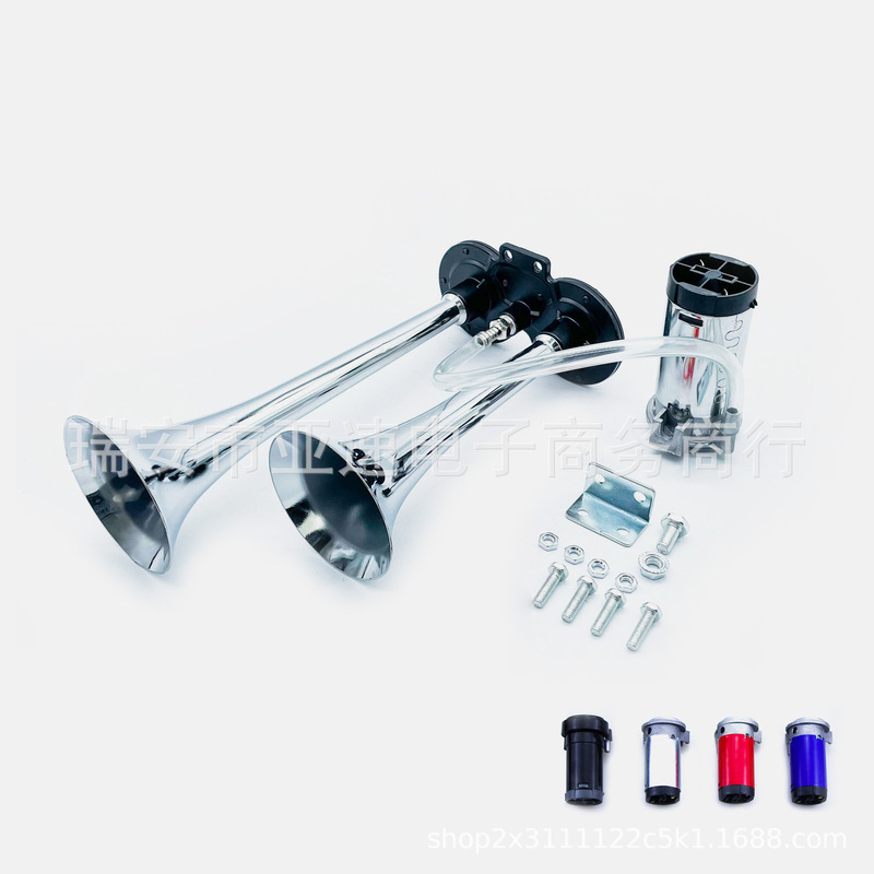 Motor car horn double tube TZ-302 motorcycle car air horn compressor truck horn