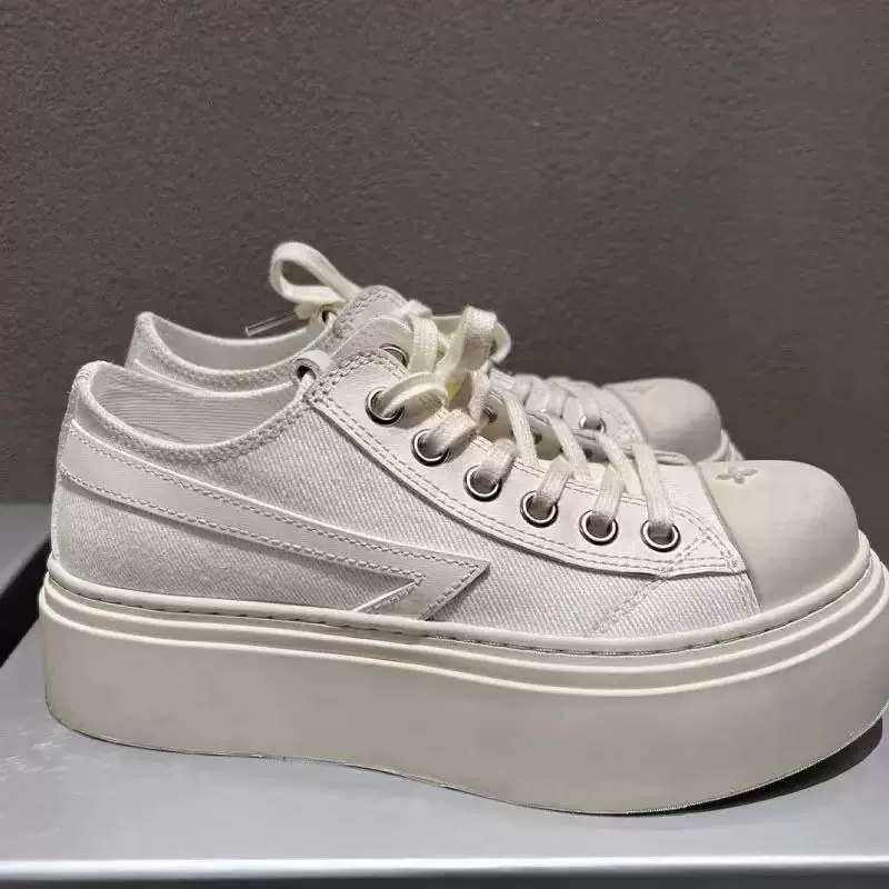 原版流星球鞋复古帆布鞋破坏做旧小脏鞋脏脏鞋休闲25新款女鞋板鞋