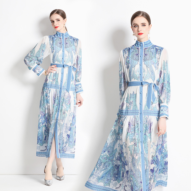A6646 980K VÁY ĐẦM LIỀN THÂN DÁNG DÀI NỮ SONTYOR DÀI TAY MÙA HÈ THỜI TRANG NỮ VẢI VOAN G03 SẢN PHẨM MỚI
