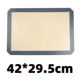 跨境现货硅胶烤垫 耐高温玻纤马卡龙烤垫 烤箱不粘硅胶烘培烤盘