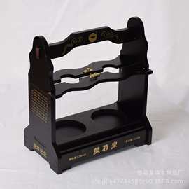 复古木质酒架双瓶装手提式白酒架商用葡萄酒红酒陈列展示架白酒架